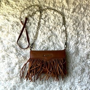 Rebecca Minkoff Brown phone purse